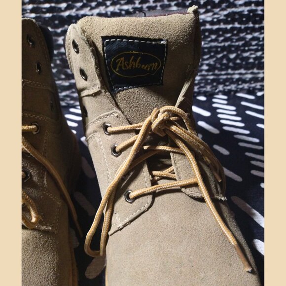 Ashburn Beige Work Boots main image 6